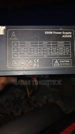 Power Supply 550watts