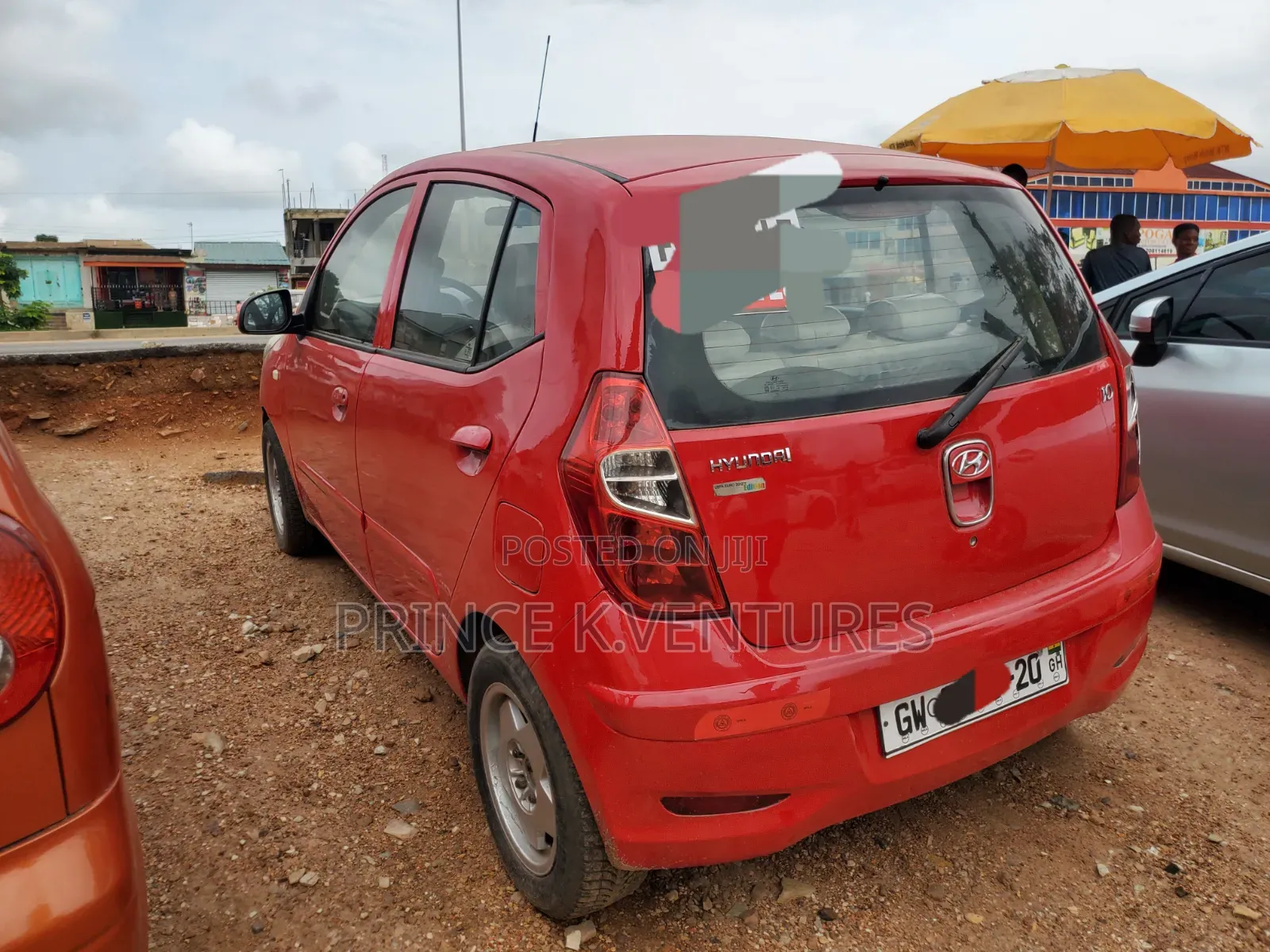 Hyundai I10 2008 Red