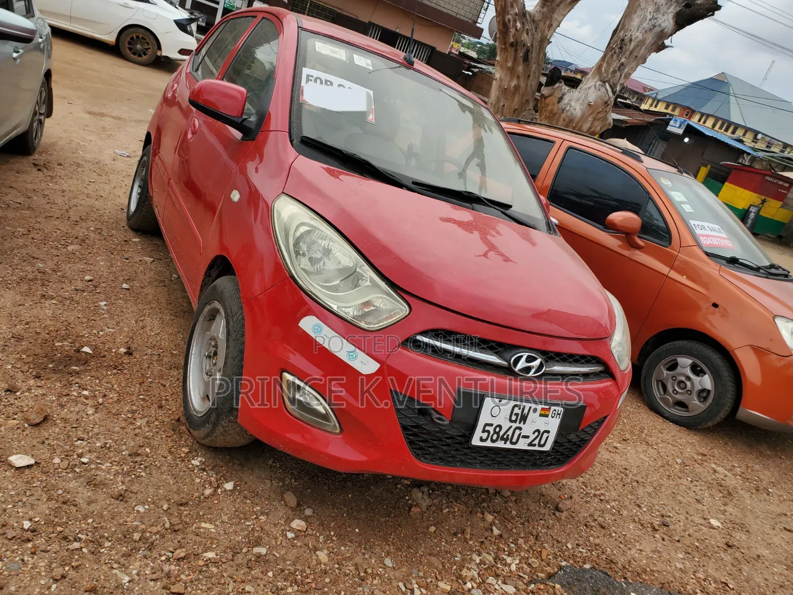 Hyundai I10 2008 Red