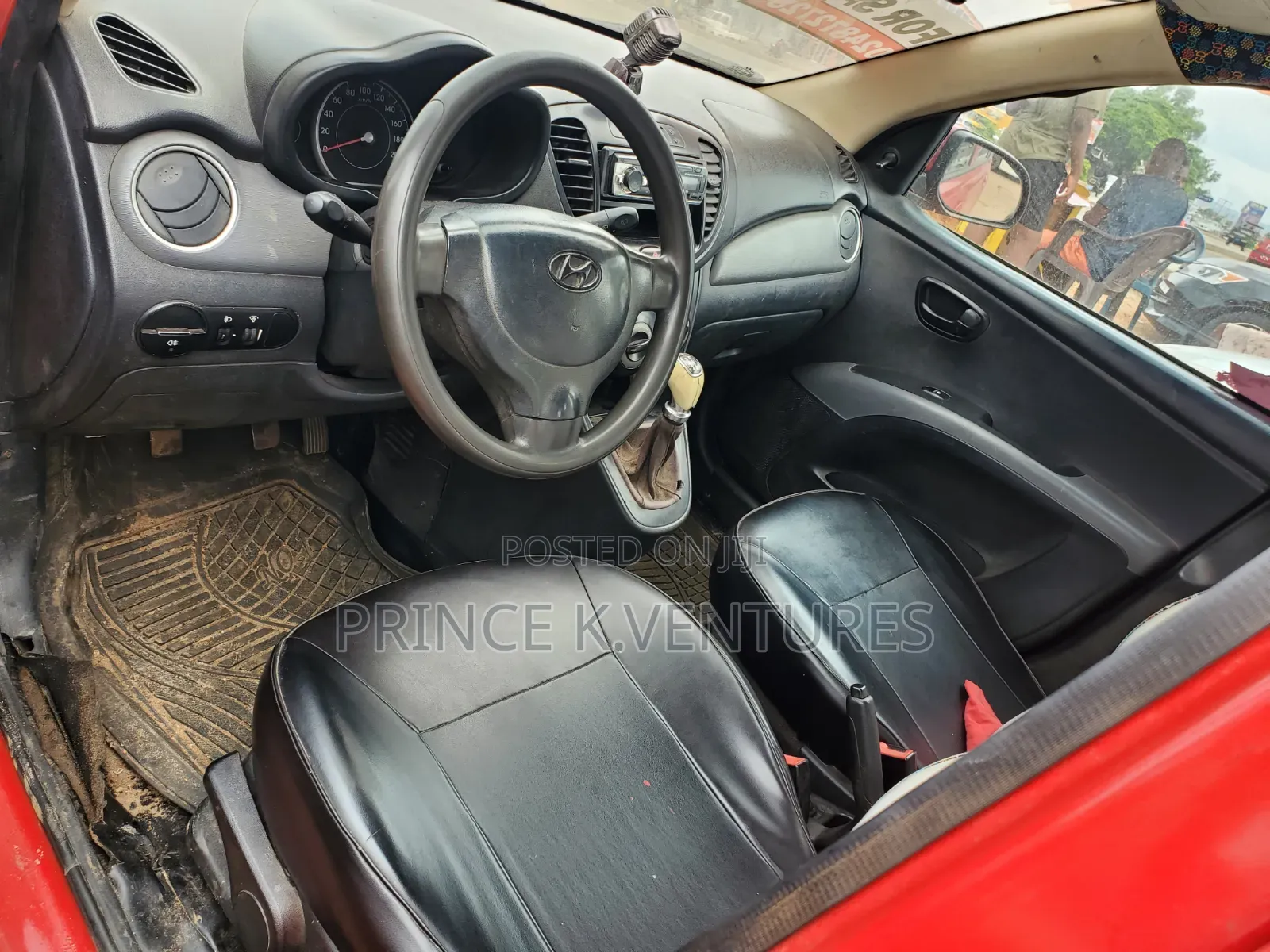 Hyundai I10 2008 Red