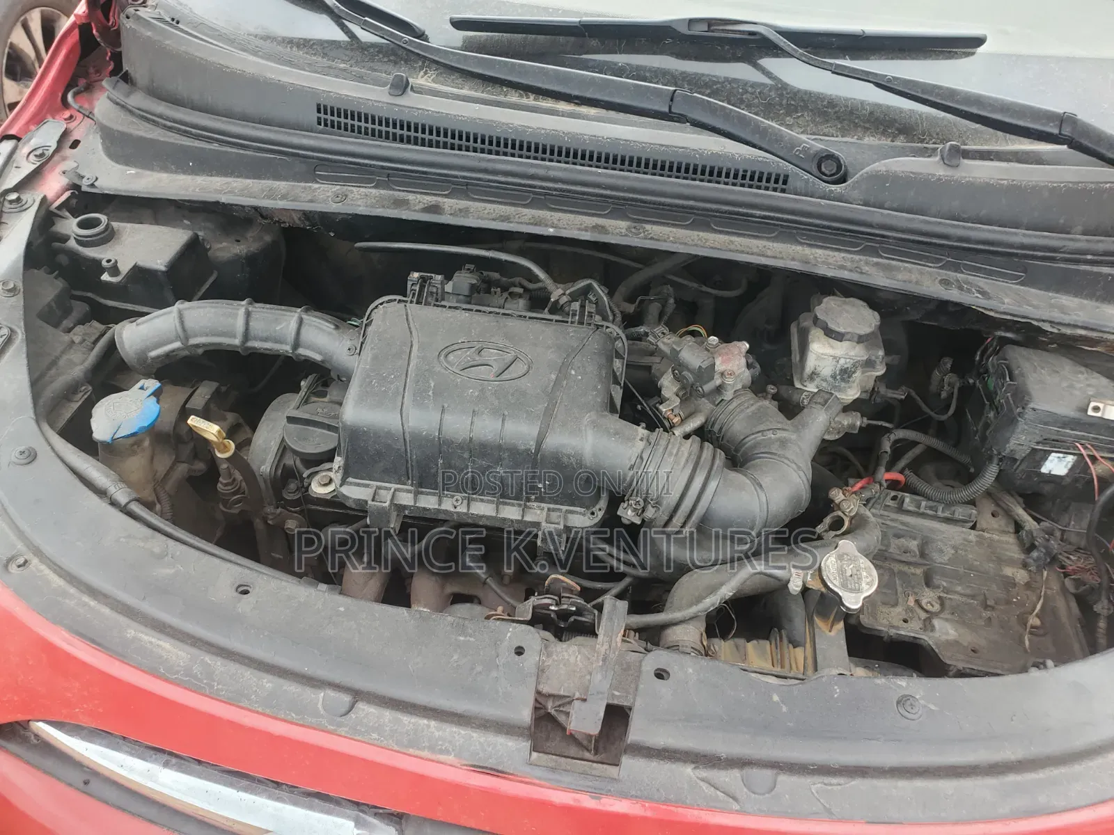 Hyundai I10 2008 Red