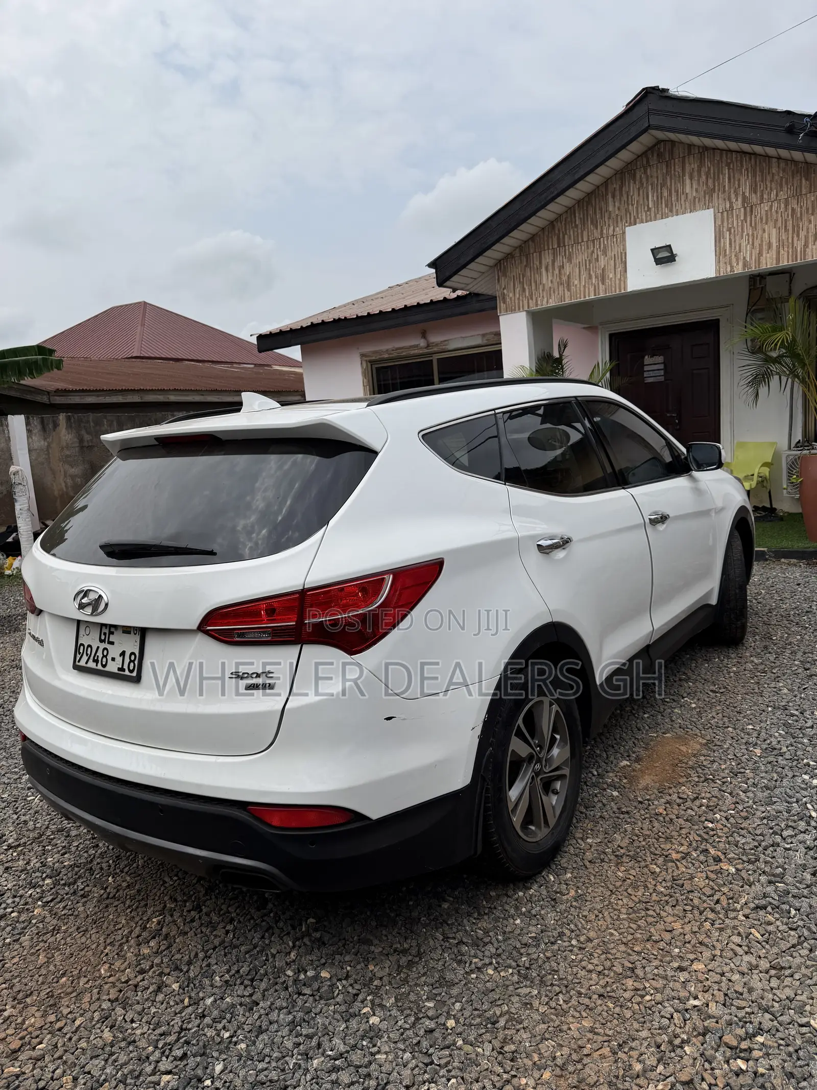 Hyundai Santa Fe 2014 White
