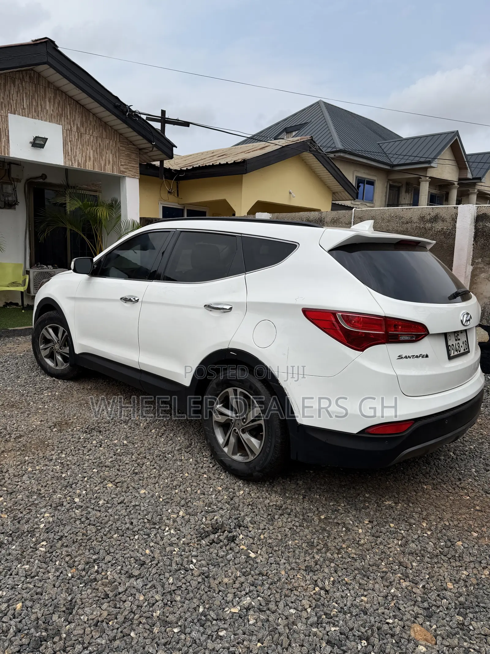 Hyundai Santa Fe 2014 White