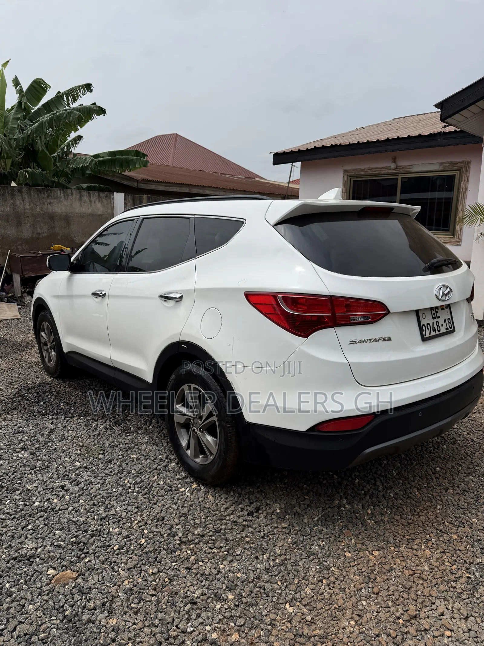 Hyundai Santa Fe 2014 White
