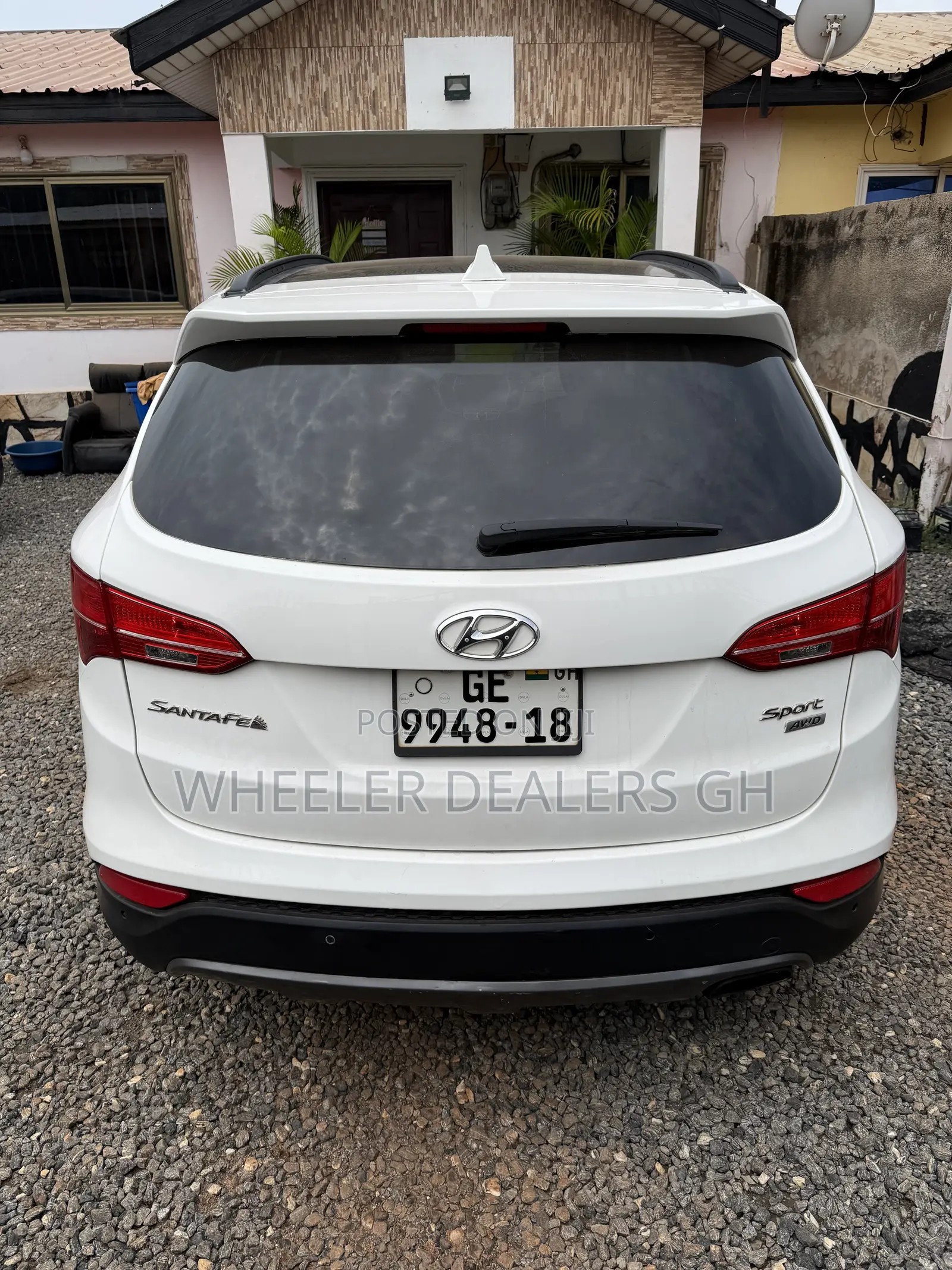 Hyundai Santa Fe 2014 White