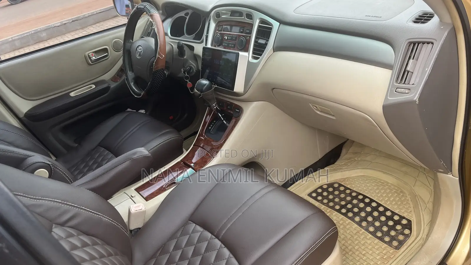 Toyota Highlander 2007 Brown