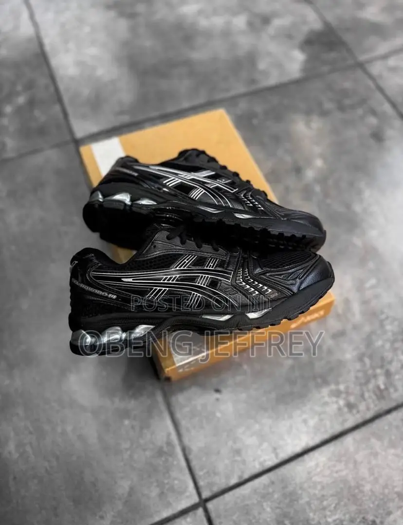 Original Asics Gel 14 Black / Silver