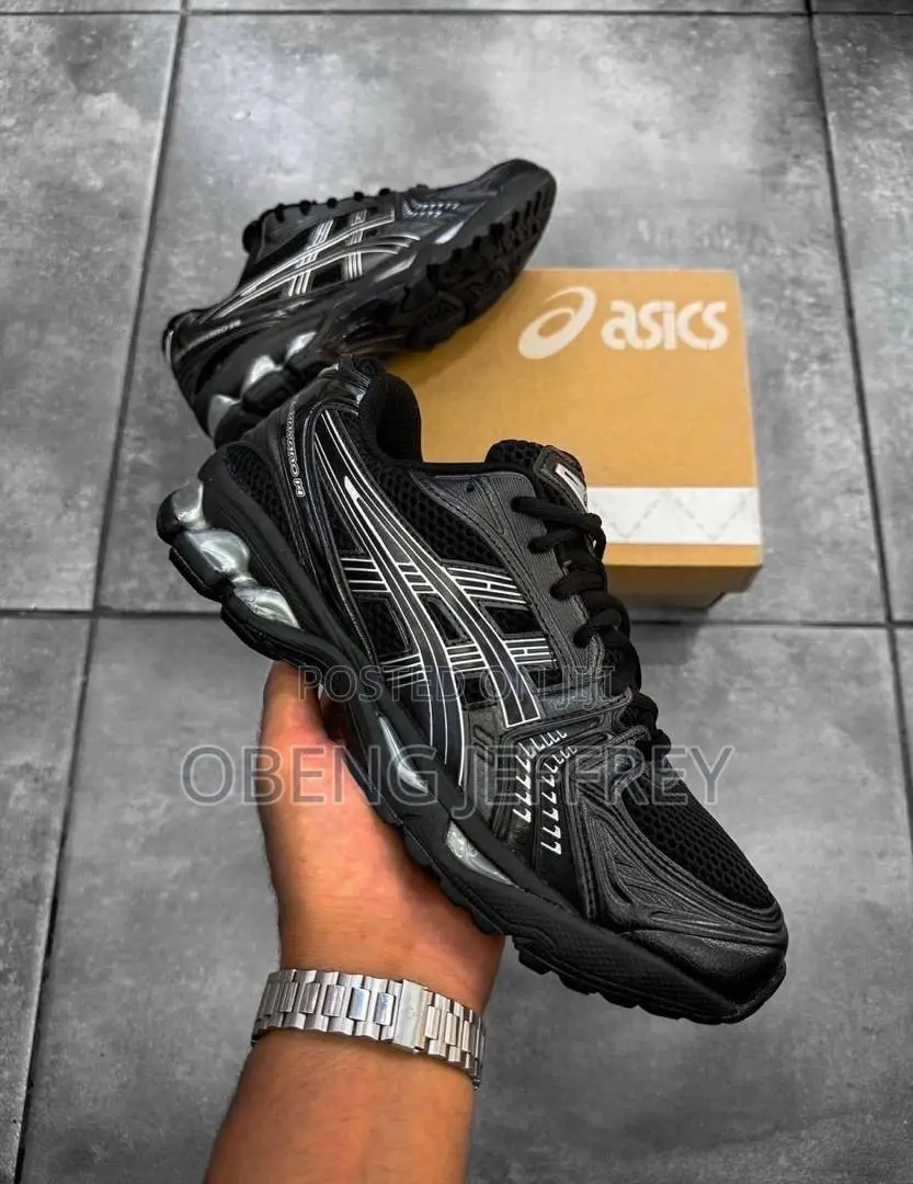 Original Asics Gel 14 Black / Silver