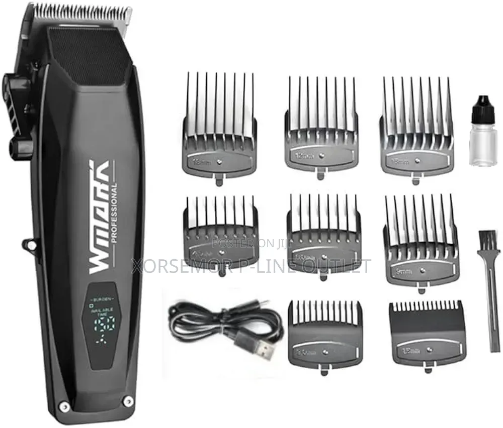 Wmark Ng-125 Salon Series Hair Clipper 5cr15 Stainless Steel Fixed
