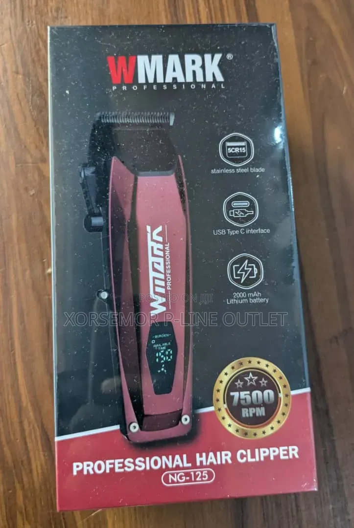 Wmark Ng-125 Salon Series Hair Clipper 5cr15 Stainless Steel Fixed