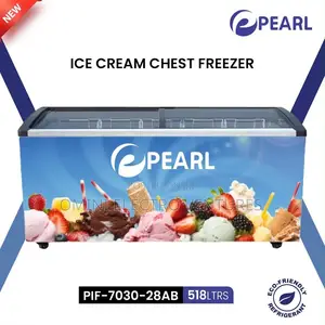 Brand New Pearl Ice Cream Display Freezer 518 Liters With 5 Baskets