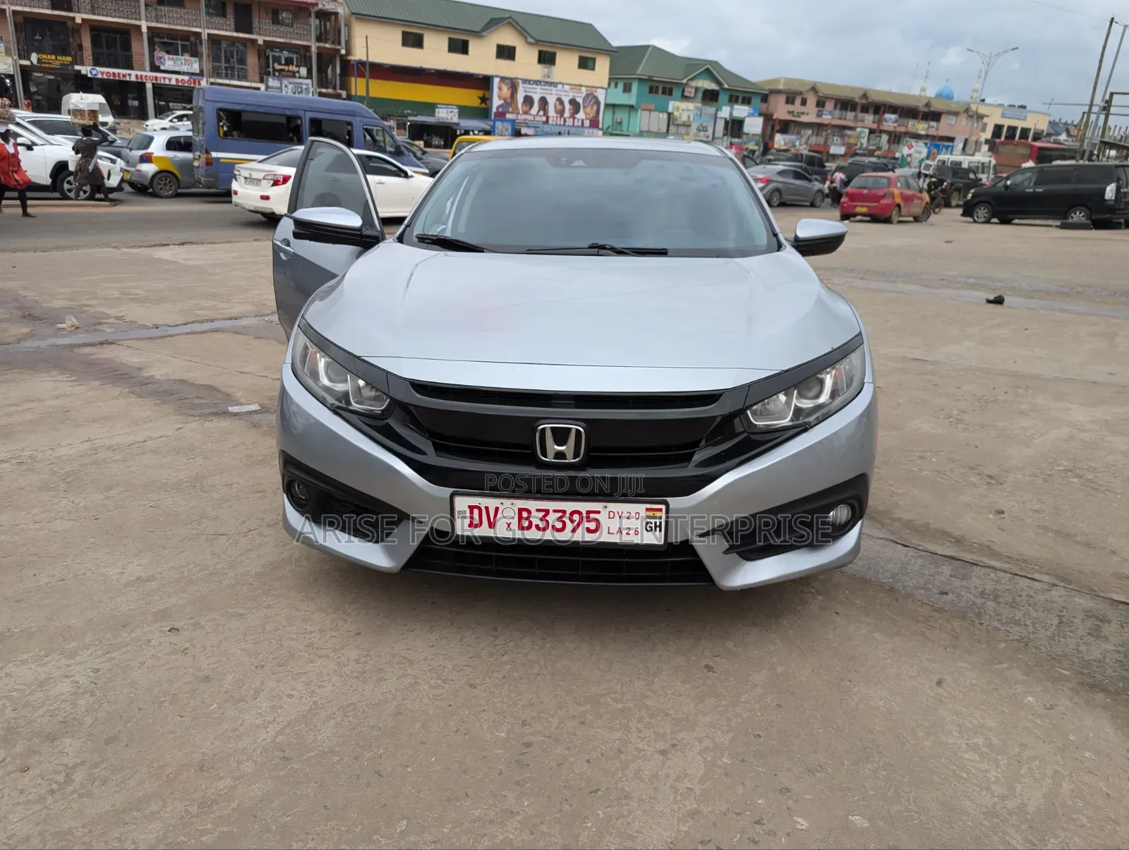 Honda Civic EX 4dr Sedan (2.0L 4cyl) 2017 Silver