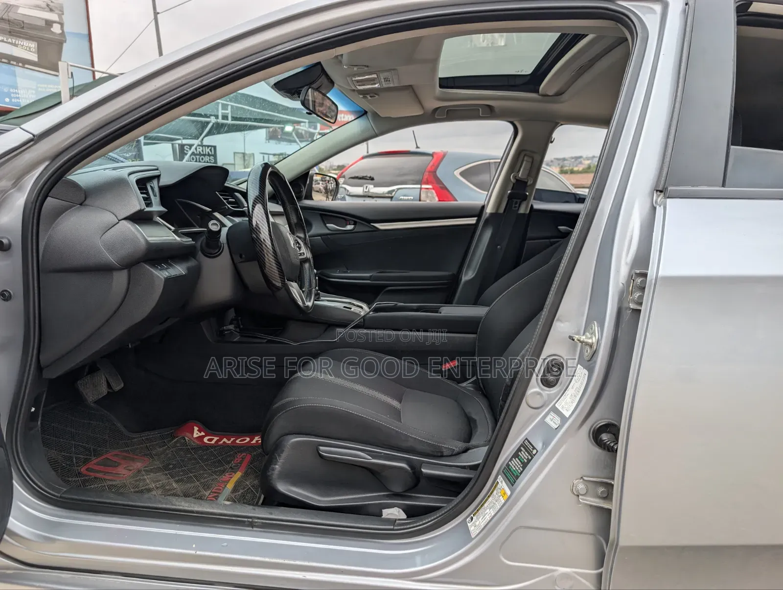Honda Civic EX 4dr Sedan (2.0L 4cyl) 2017 Silver