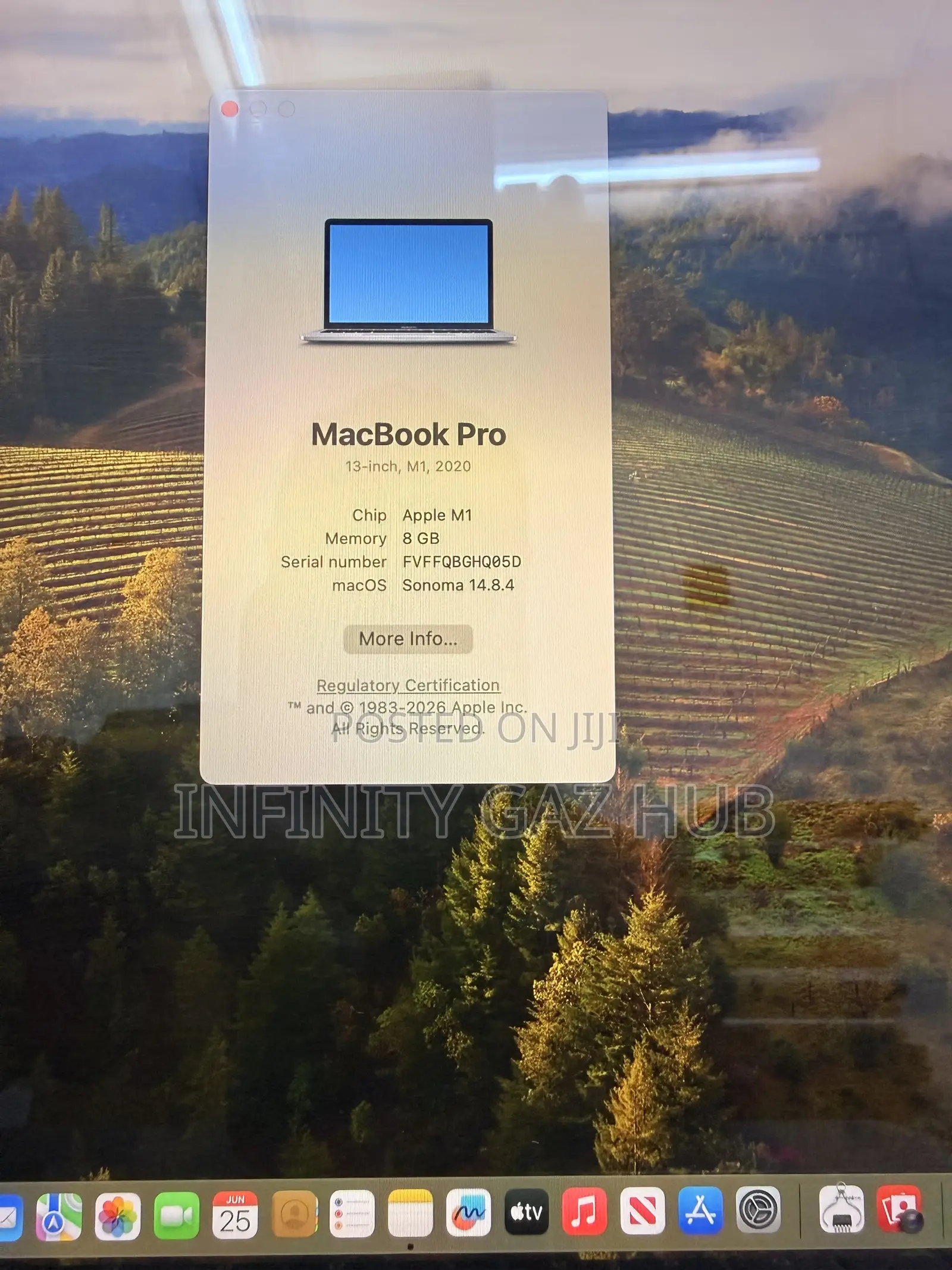 Laptop Apple MacBook Pro 2021 M1 8GB Apple M1 SSHD (Hybrid) 256GB