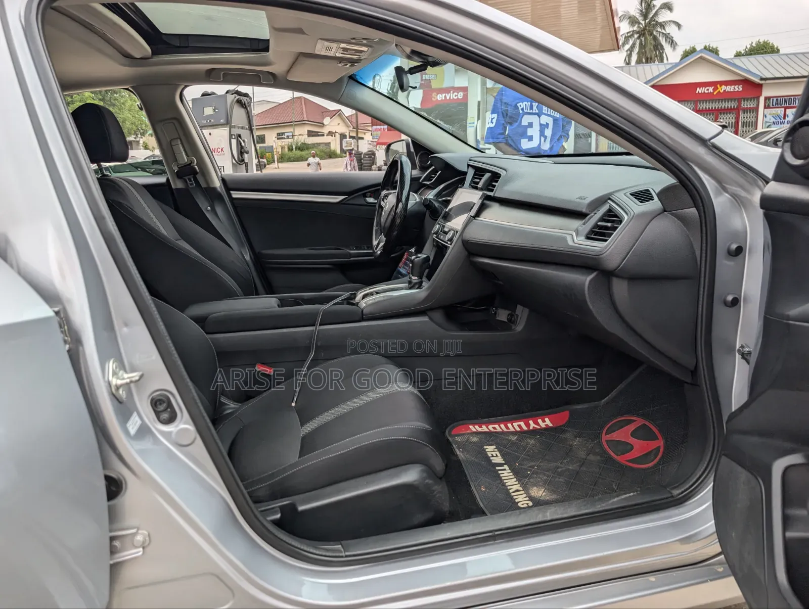 Honda Civic EX 4dr Sedan (2.0L 4cyl) 2017 Silver