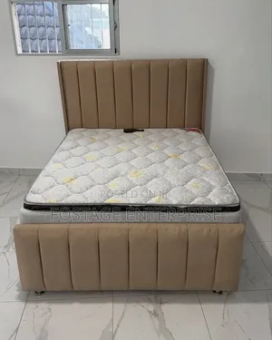 Brand New Durable Double Bed Frame and Matress