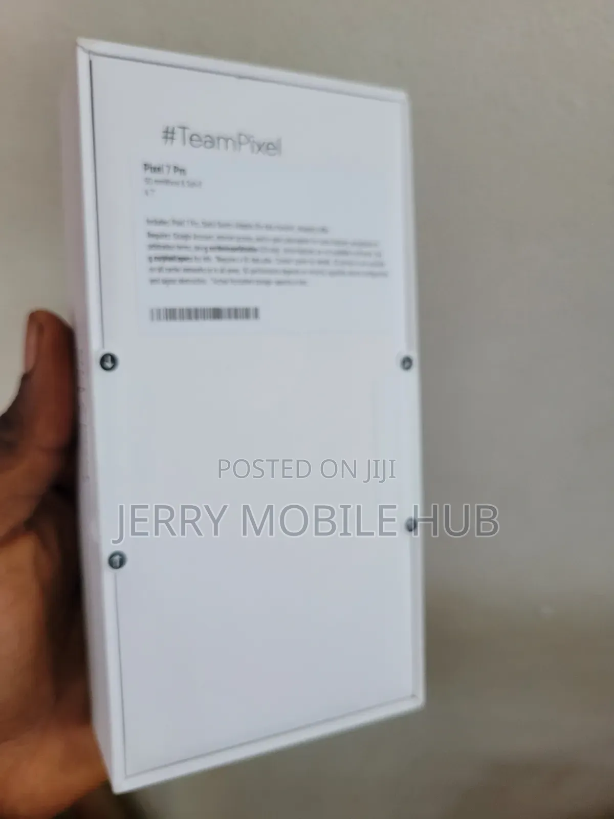 New Google Pixel 7 Pro 128 GB Black