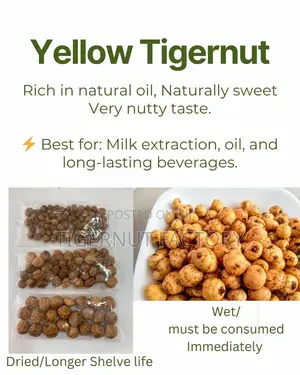 Clean Ready to Use Tigernut