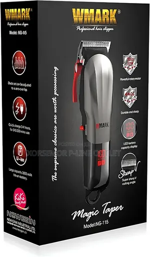 Wmark Ng-115 Professional Zero Gapped Hair Clipper