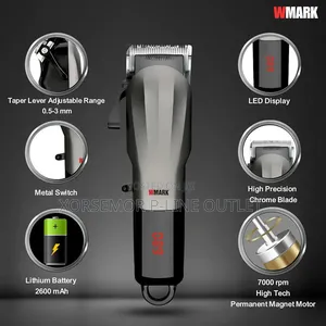 Wmark Ng-115 Professional Zero Gapped Hair Clipper