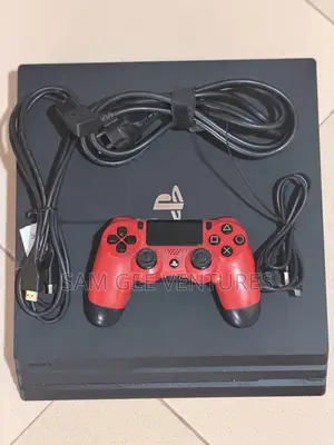 Ps4 Pro Edition Empty With One Controller