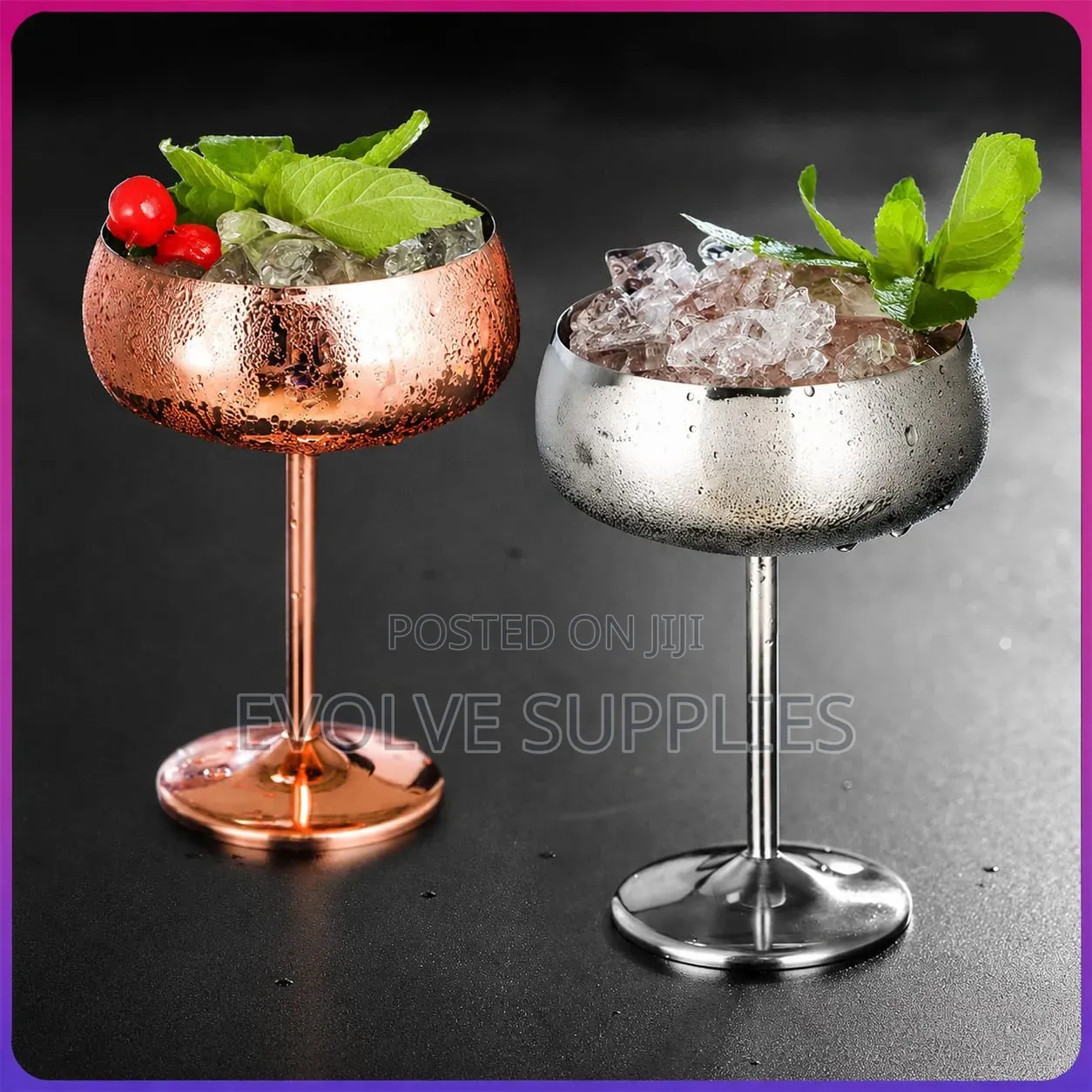 300ml Stainless Coupe Cup