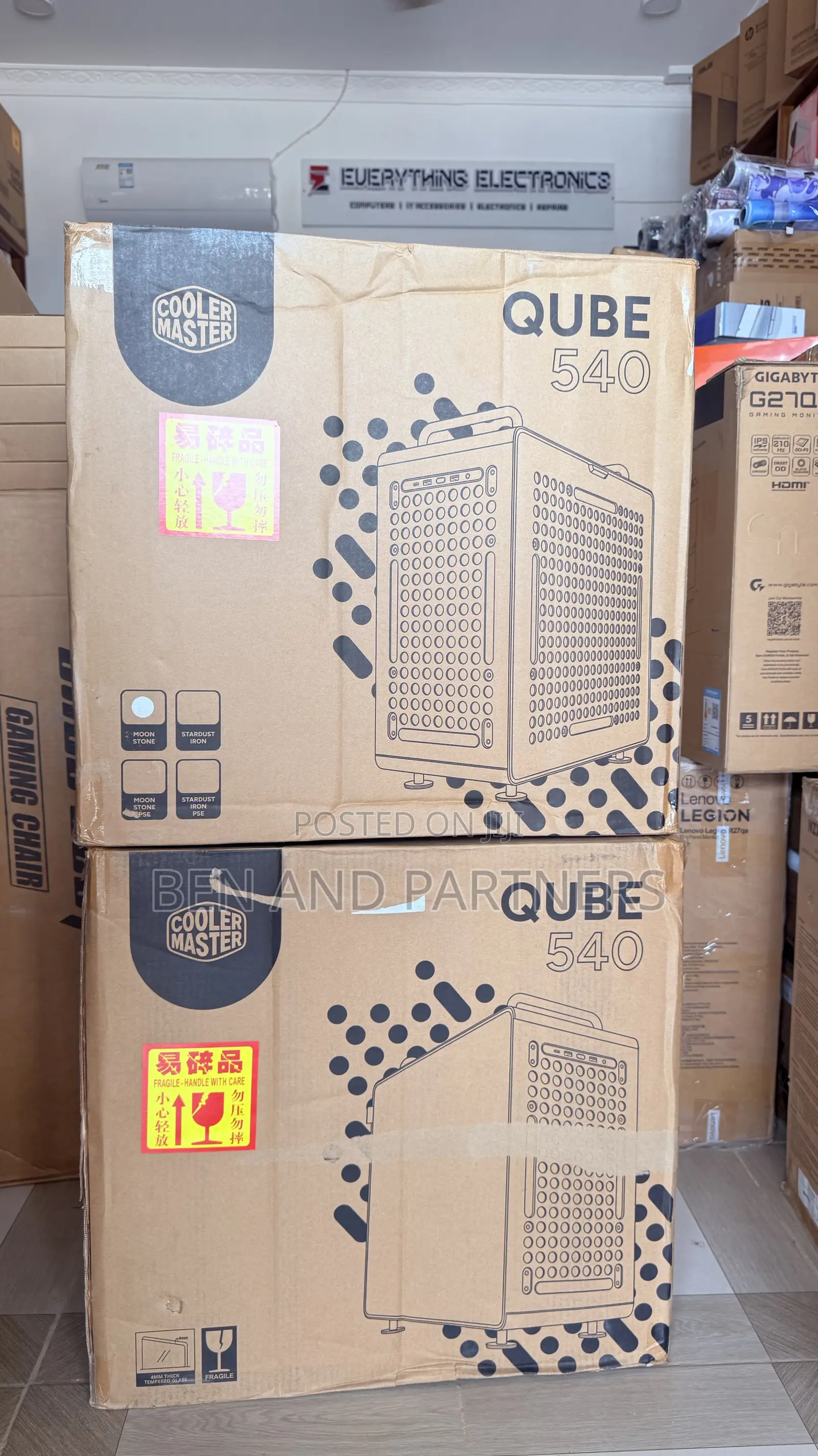 Cooler Master Qube 540 High-Airflow Atx Mid-Tower Case