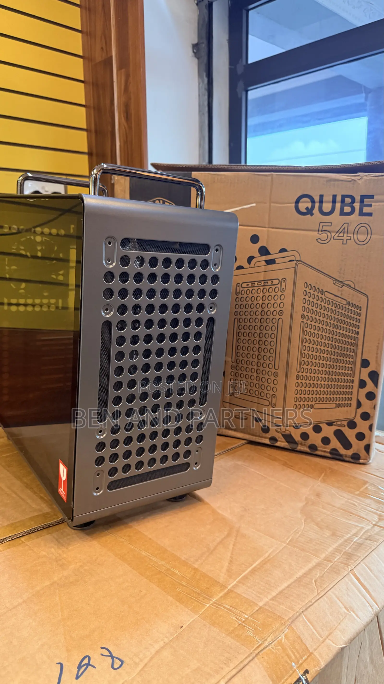 Cooler Master Qube 540 High-Airflow Atx Mid-Tower Case