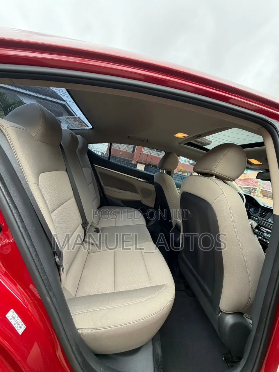 Hyundai Elantra 2019 Red