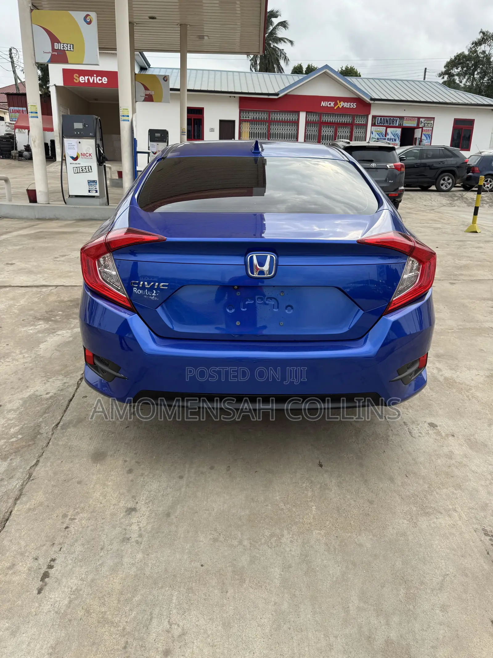 Honda Civic EX 4dr Sedan (2.0L 4cyl) 2017 Blue