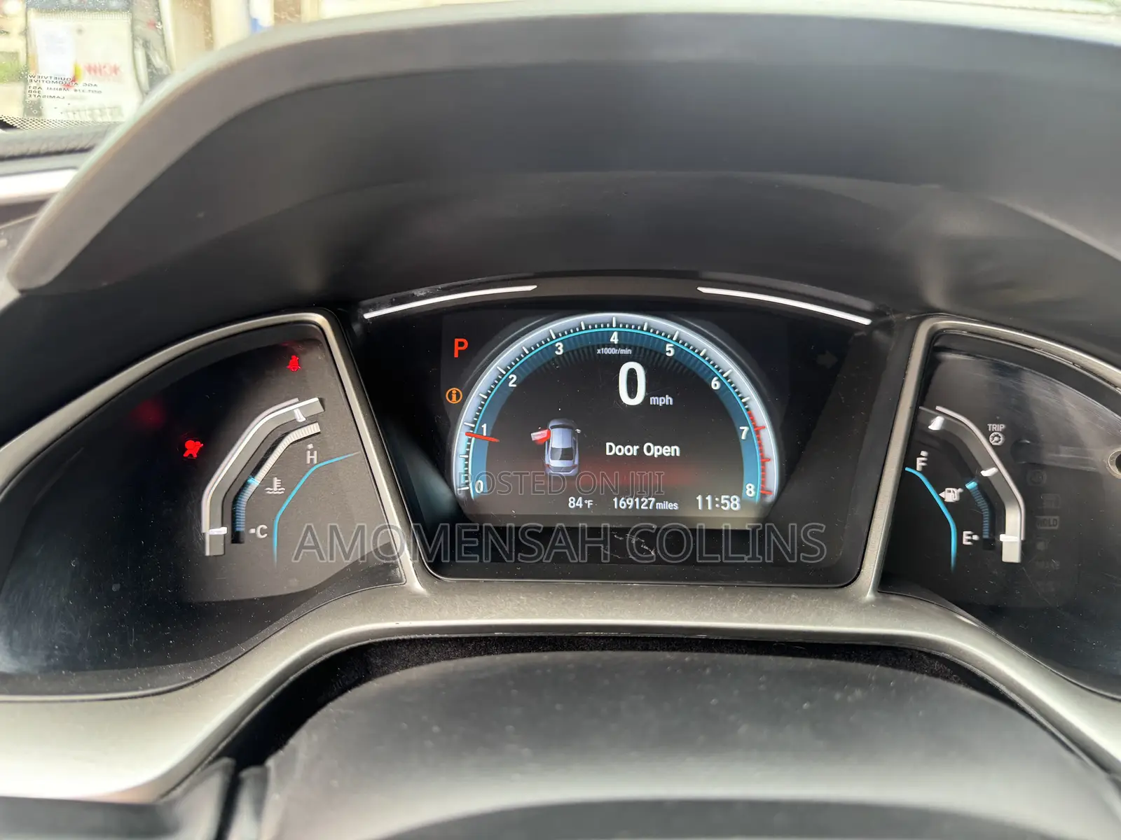 Honda Civic EX 4dr Sedan (2.0L 4cyl) 2017 Blue