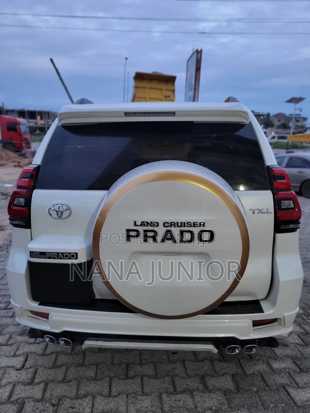 Toyota Land Cruiser Prado 2012 White