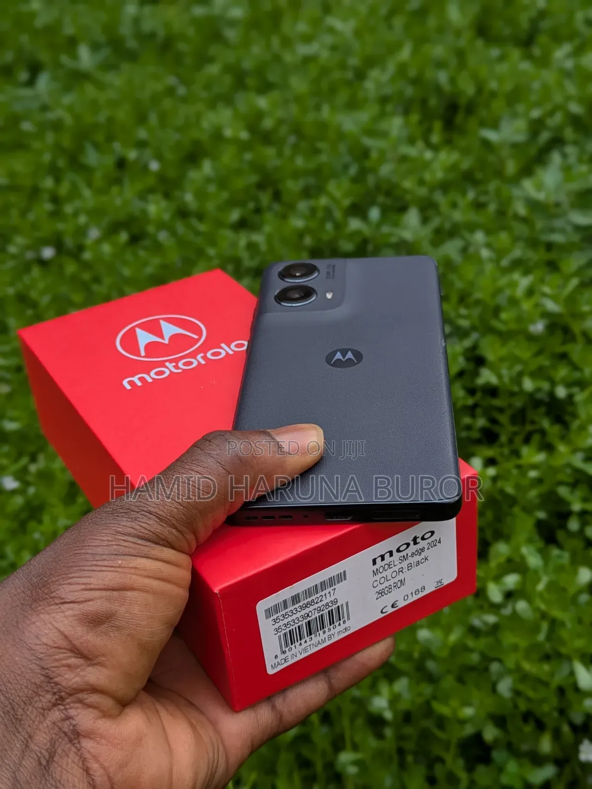 Motorola Edge (2024) 256 GB Black