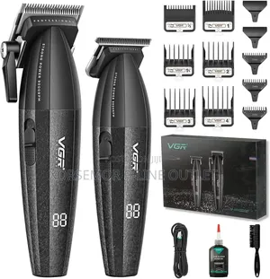 VGR 640 Professional Hair Clipper Cordless Trimmer Trimmer Set,