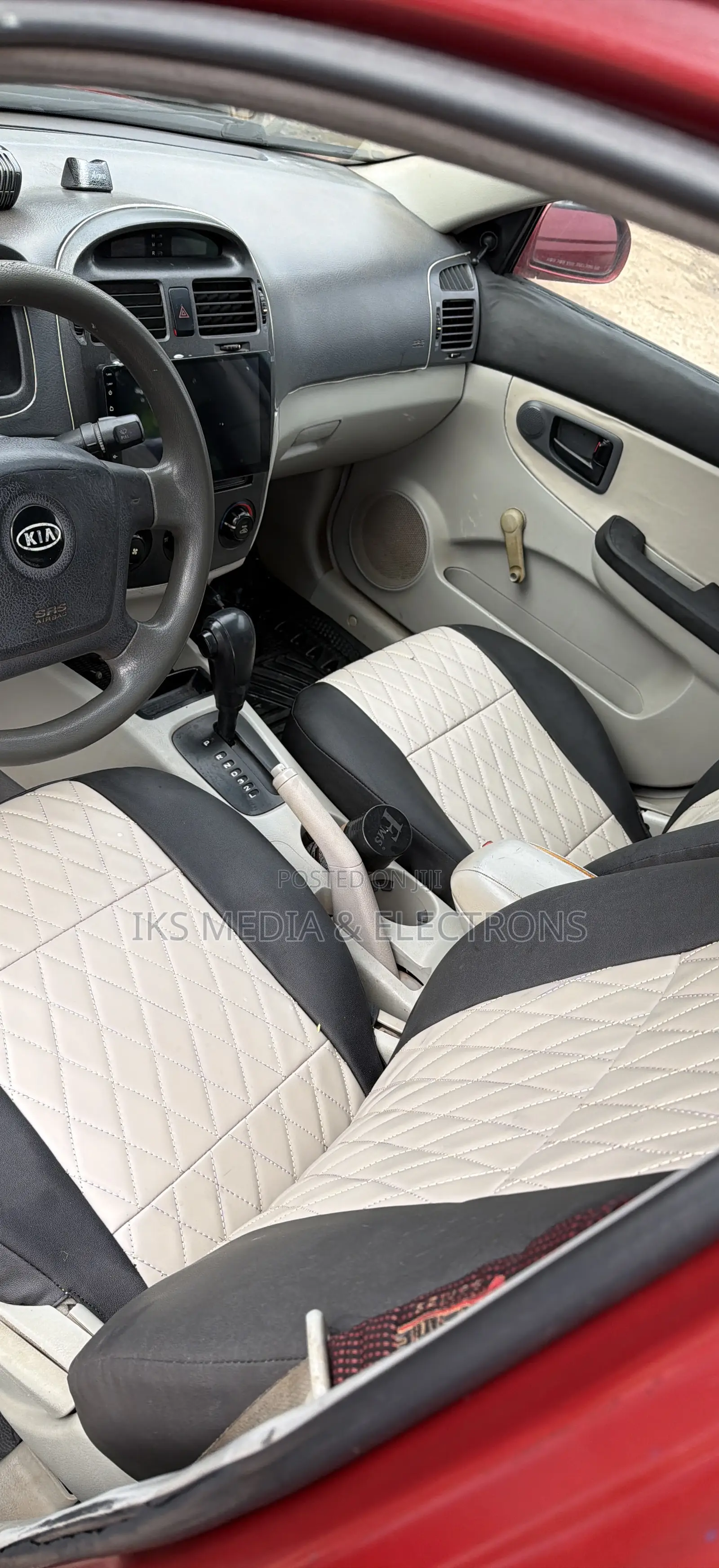 Kia Spectra 2006 Red
