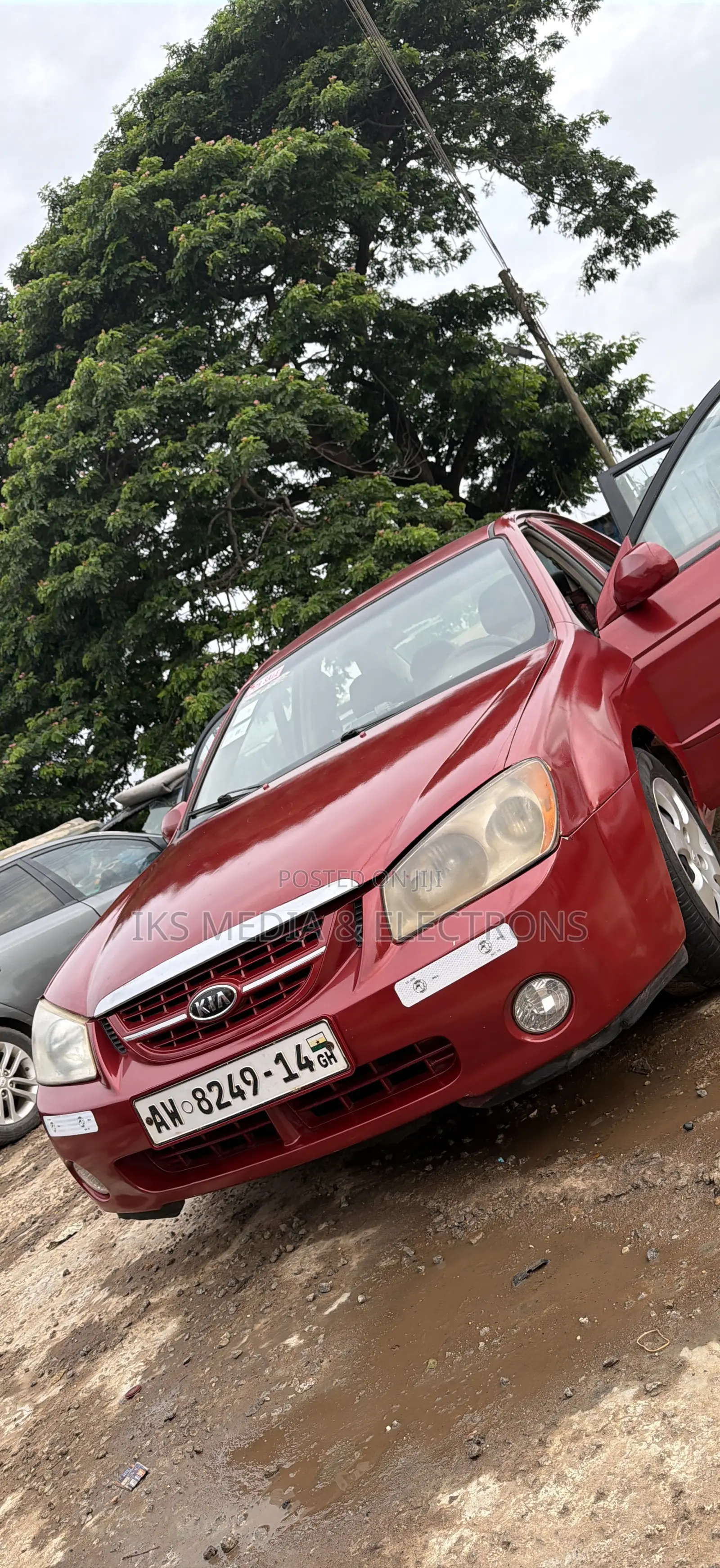 Kia Spectra 2006 Red