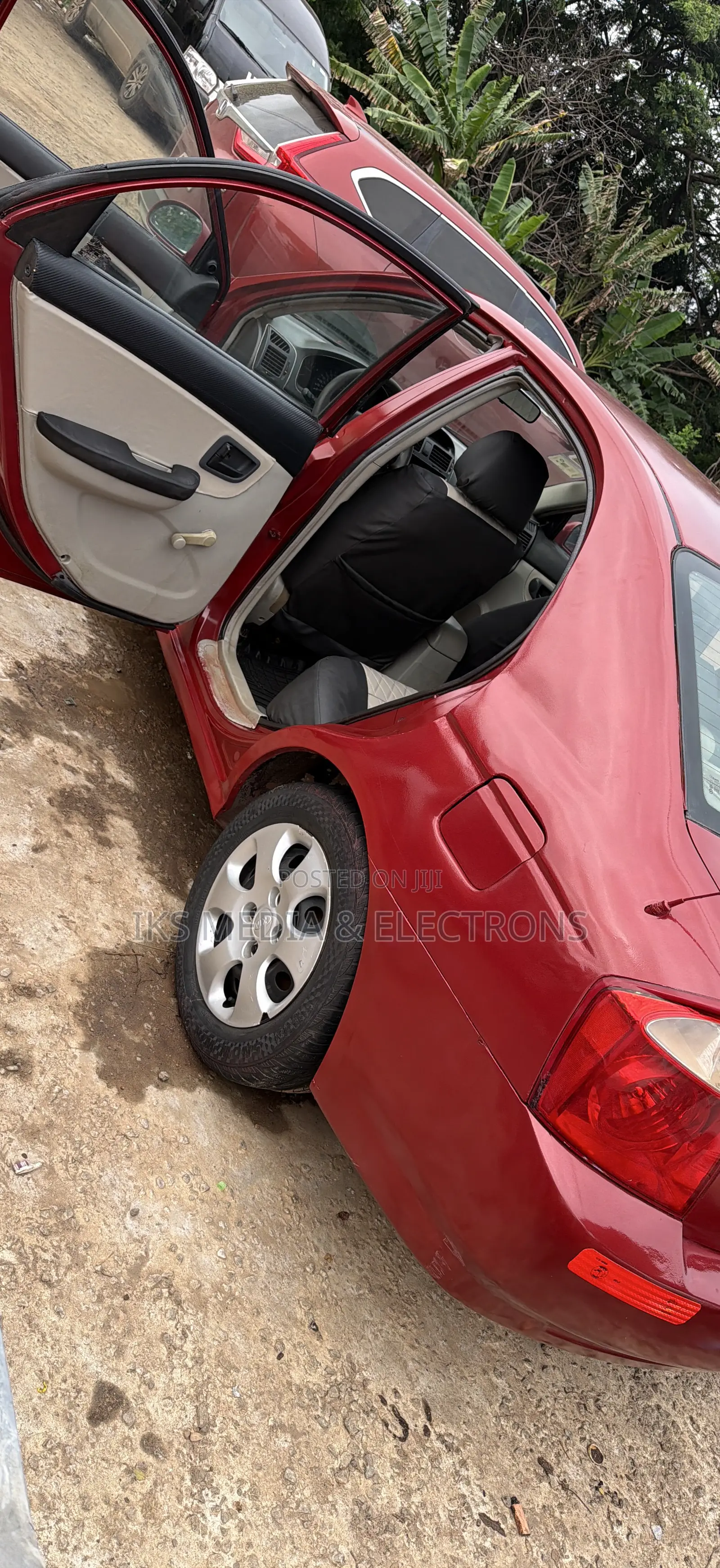 Kia Spectra 2006 Red