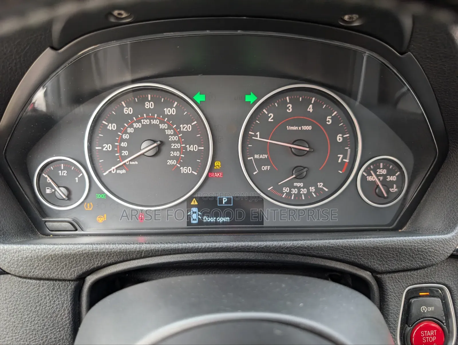 BMW 3 Series 328i RWD 2014 Red