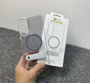 S25/S26ultra 360 Rotating Clear Magnet Case
