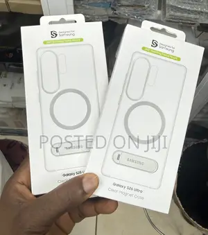 S25/S26ultra 360 Rotating Clear Magnet Case