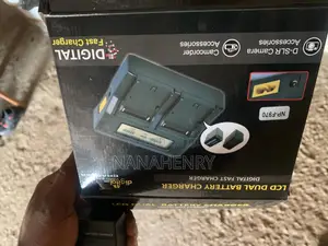 Lcd Dual Battery Charger