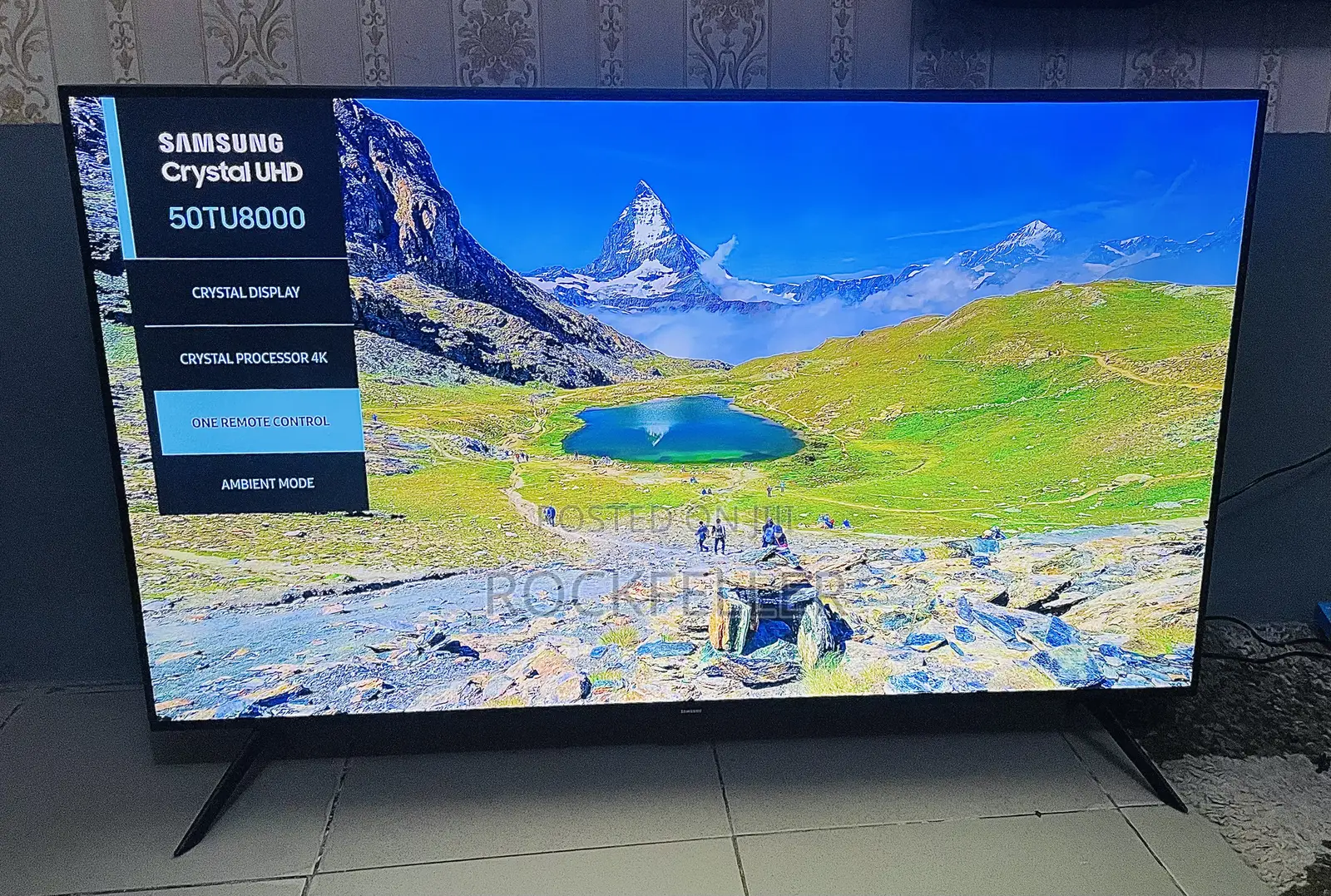 Uk Used Samsung Crystal Uhd HDR Smart Digital 50 Inches
