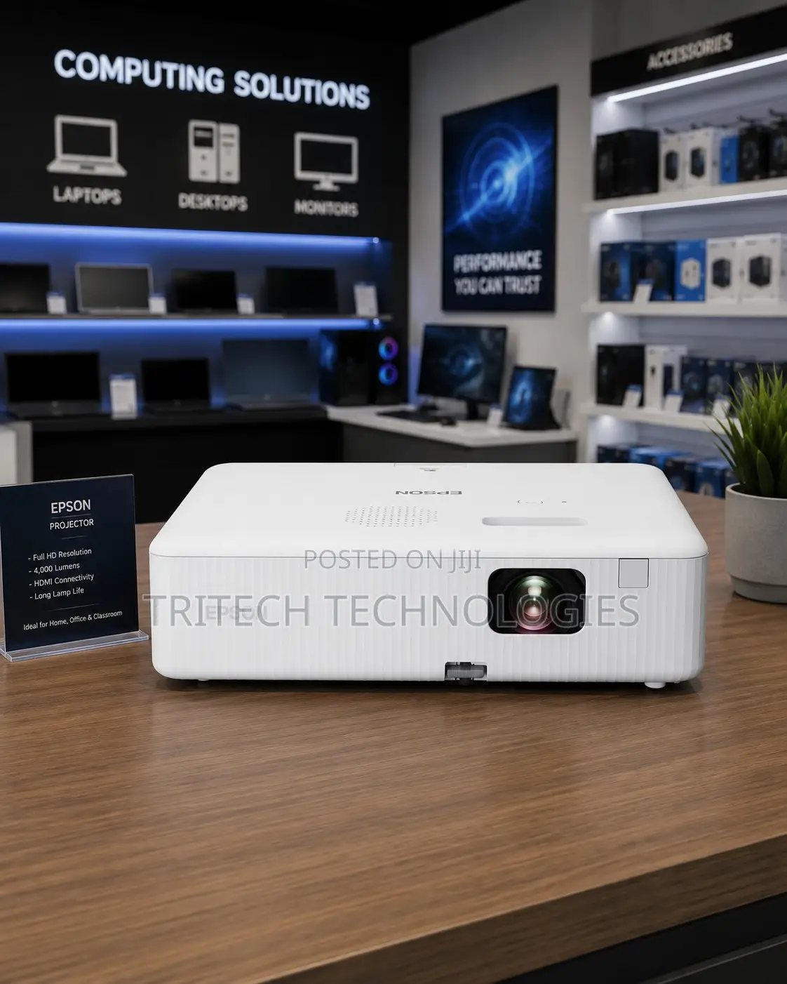 Epson Co-w01 Projector-3000 Ansi Lumens 3lcd|Hdmi|Usb|White