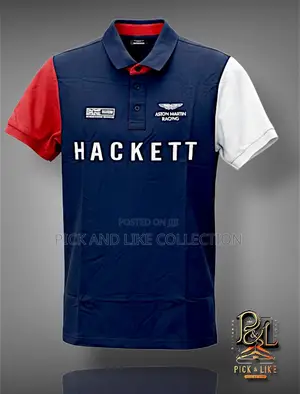 Breathable Cotton Lacoste With a Sharp Collar — By Hackett
