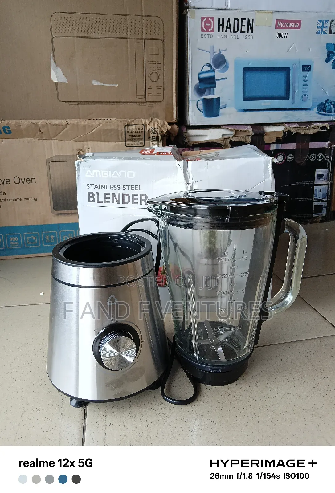Ambiano Glass Blender - Uk
