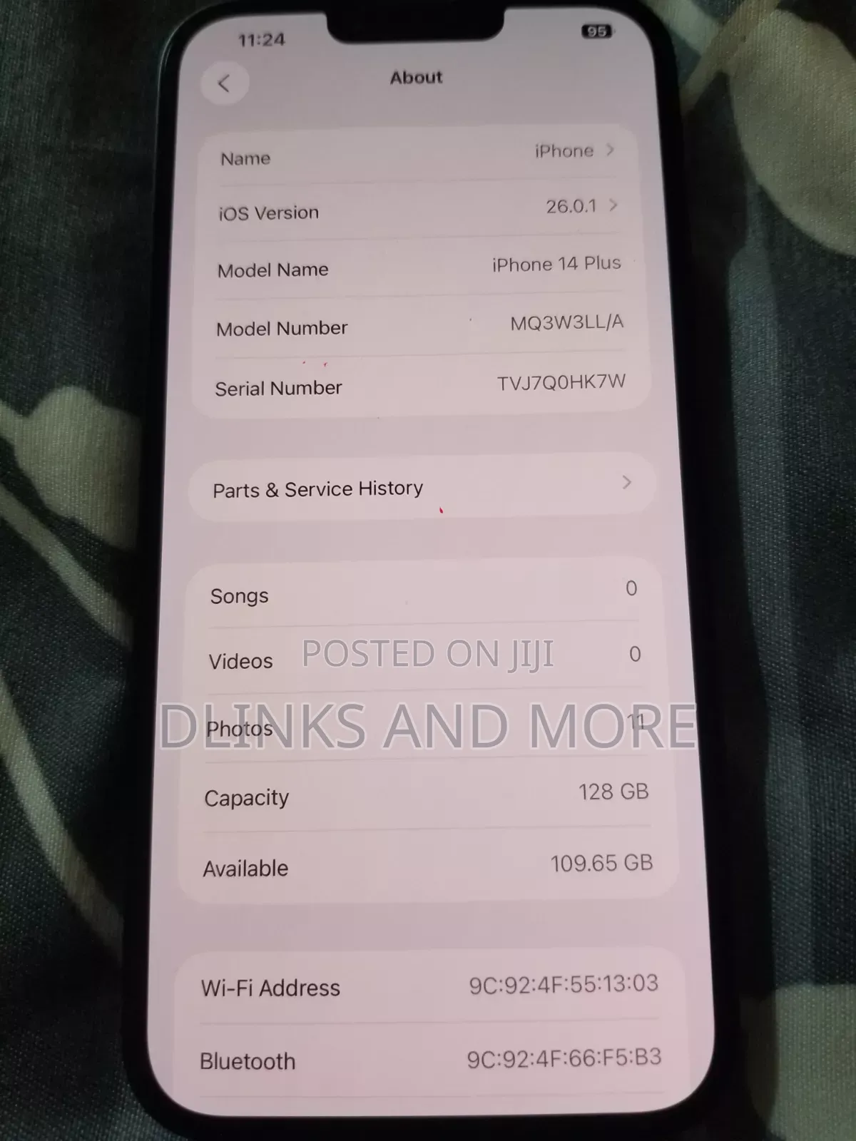 Apple iPhone 14 Plus 128 GB Blue