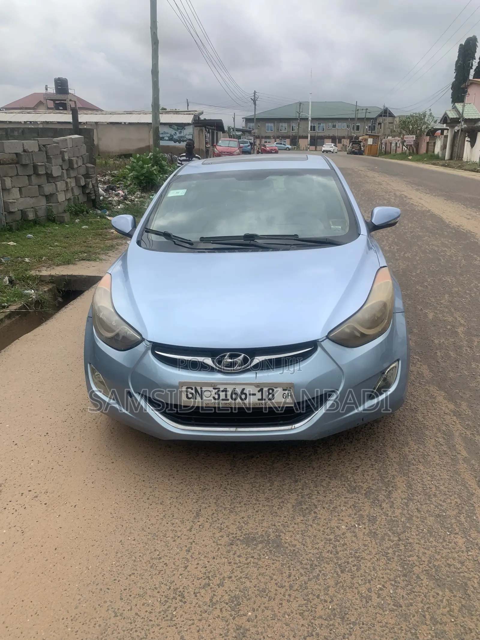 Hyundai Elantra GLS Sedan FWD (1.8L 4cyl 6A) 2013 Blue