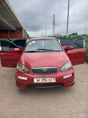 Toyota Corolla 2007 Red