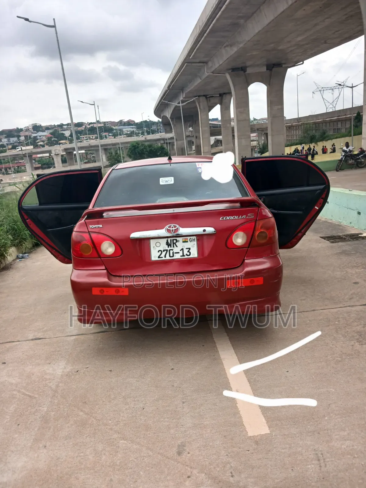 Toyota Corolla 2007 Red
