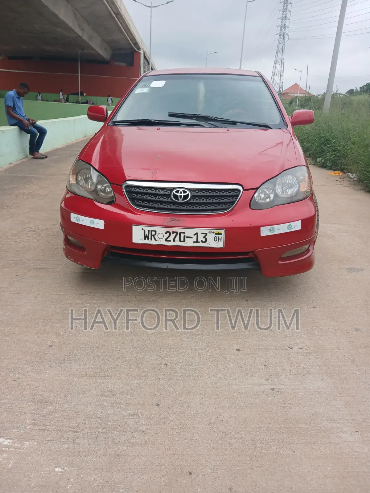 Toyota Corolla 2007 Red